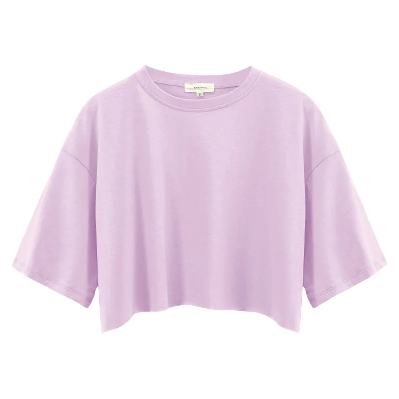 Camiseta de manga corta de las Spice Girls americanas para mujer