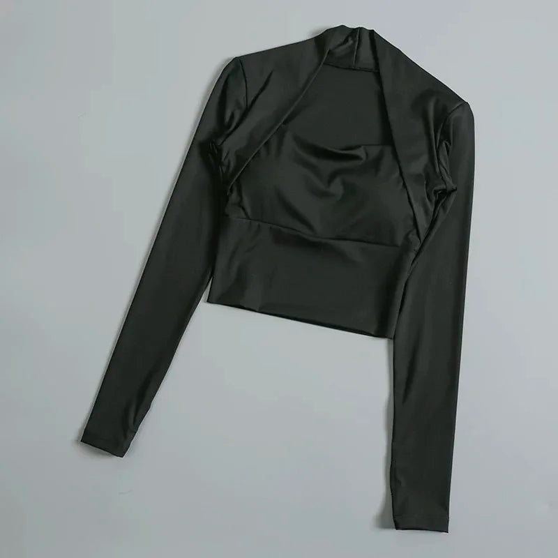 Top deportivo con cojín para el pecho para mujer ropa elegante para baile y yoga, cintura pequeña para gimnasio